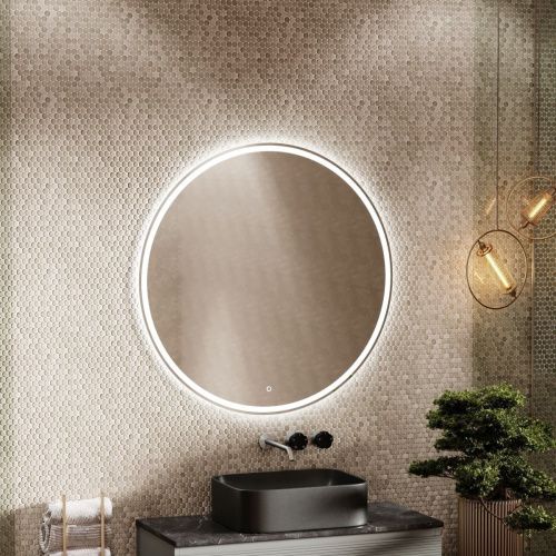 Зеркало с подсветкой Sancos Bella BE1000 100х100 подвесное - фото 3