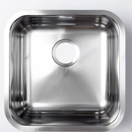 Кухонная мойка Grandex Aqua SELECT 44 200333 45х45 цвет серый поверхность матовая