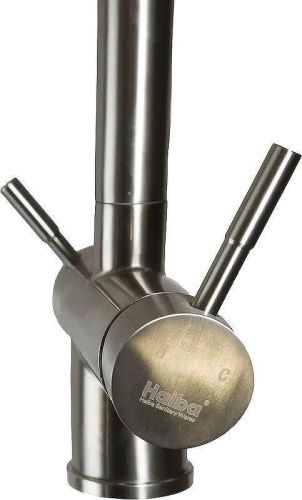 Смеситель для кухни Haiba HB70304-1 на мойку нержавеющая сталь - фото 3