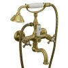 Смеситель для ванны Migliore ARCADIA 18378 настенный бронза