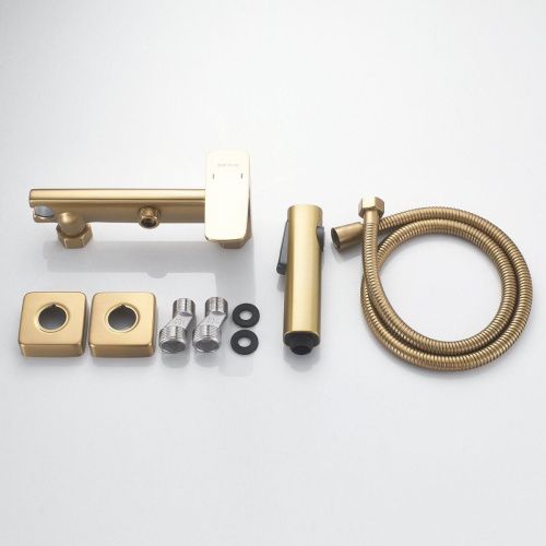 Гигиенический душ со смесителем Shevanik S99 S9905G-1 золото - фото 4