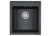 Кухонная мойка Paulmark KANTE 45 PM104651-BL 45х50 цвет черный