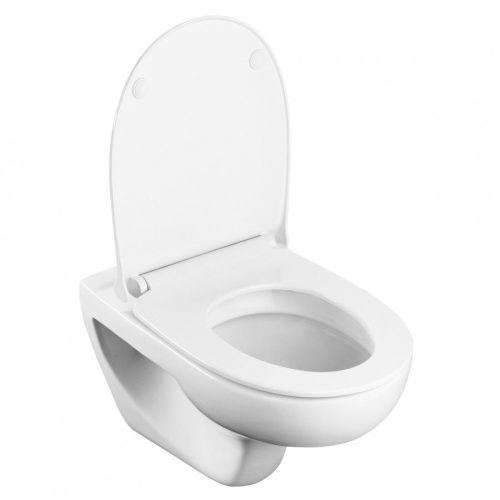 Чаша унитаза подвесная Roca Victoria 734630300R цвет белый без сиденья смыв торнадо - фото 3