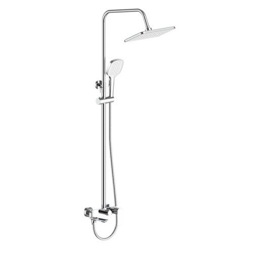 Душевая стойка Voda VST220NV настенная цвет хром - фото 2