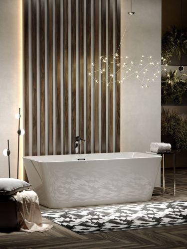 Ванна акриловая Sancos Dama FB05 170х80 отдельностоящая прямоугольная с каркасом - фото 4