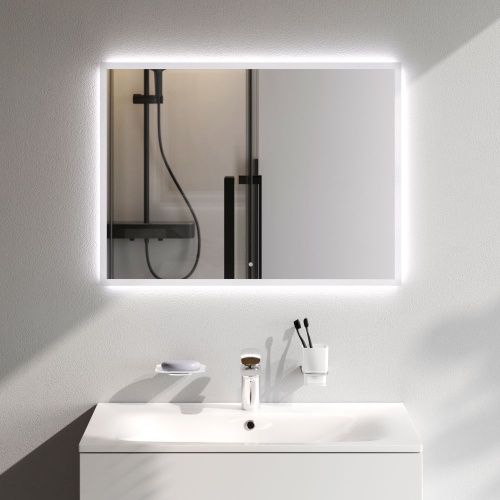 Зеркало с подсветкой Am.Pm Spirit V2.0 M71AMOX0801SA 80х60 подвесное