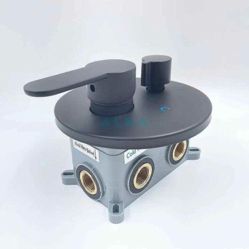 Душевая система ALMAes Ruver TVZ-8830 встраиваемая в стену цвет черный - фото 4