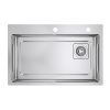 Кухонная мойка Raglo R702 R702.7246.05 70х45 цвет серый поверхность матовая