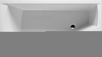 Ванна акриловая Riho GETA B031001005 170х90 пристенная асимметричная без ножек
