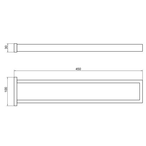 Полотенцедержатель Timo Selene 14052/03 - фото 2