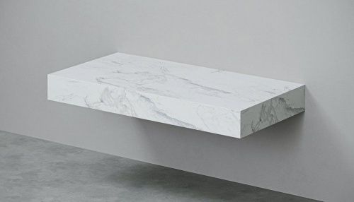 Столешница Velvex UNIT st.UNI.100-630 100х50 подвесная цвет белый - фото 2