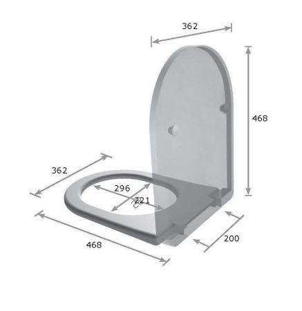 Крышка сиденье Galassia Dream 7315