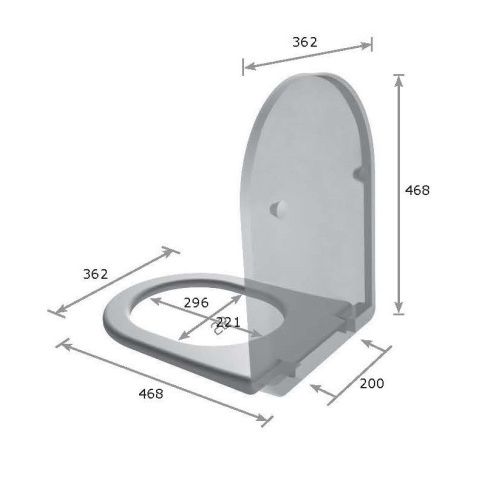 Крышка сиденье Galassia Dream 7314SA - фото 2