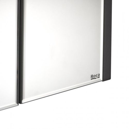Зеркало-шкаф Roca Ronda ZRU9302969 70х80 подвесной цвет белый/серый - фото 5