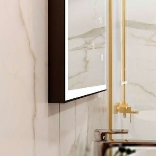 Зеркало Continent Solid Black ЗЛП1617 90х70 подвесное - фото 5