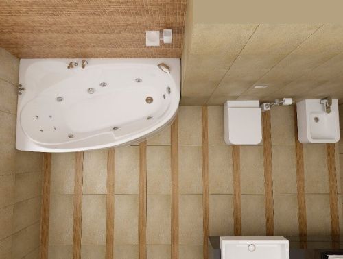 Ванна акриловая Тритон Кайли Щ0000048090 150х100 пристенная асимметричная без каркаса - фото 3