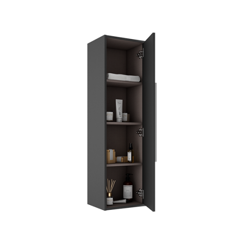 Шкаф-пенал Visobath Aqua 73497/Ceniza 30х120 подвесной цвет серый - фото 2