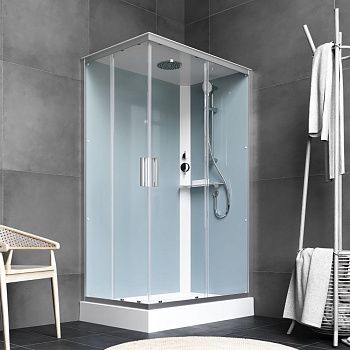 Душевая кабина Am.Pm Gem W90C-404-12090MT 120х90 прямоугольная с крышей ориентация универсальная