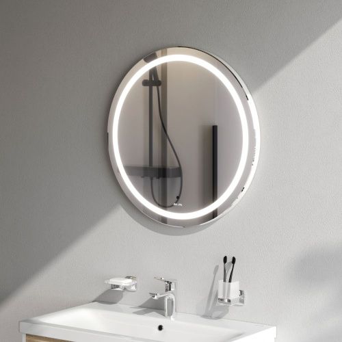 Зеркало с подсветкой Am.Pm X-Joy M85AMOX0651WG 70х70 подвесное - фото 4