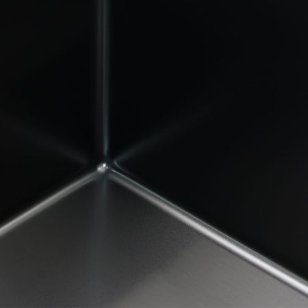 Кухонная мойка Melana ProfLine D5343HB графит 55х45 цвет серый поверхность полированная