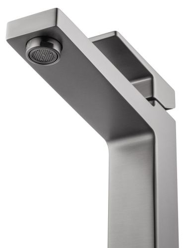 Смеситель для раковины Wonzon & Woghand Cube 2.0 WW-88019068-BGM на столешницу серый - фото 3