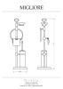 Стойка Migliore Mirella 17195
