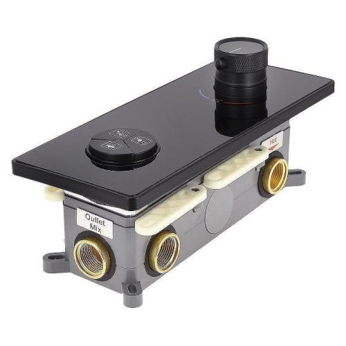 Душевая система ALMAes Ebro TVZ-8801 встраиваемая в стену цвет черный - фото 5