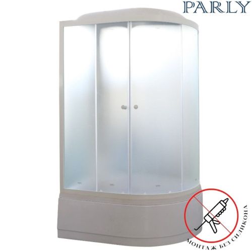 Душевая кабина Parly Effect EF1221L 120х80 асимметричная с крышей ориентация левая - фото 2