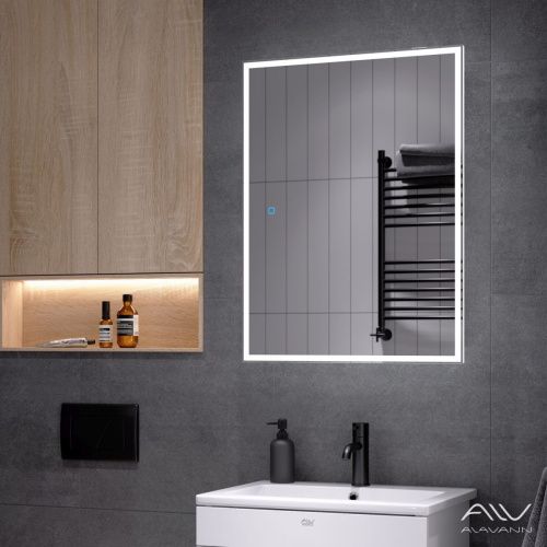 Зеркало-шкаф Alavann Rita ALV0289002 60х80 подвесной цвет белый - фото 4