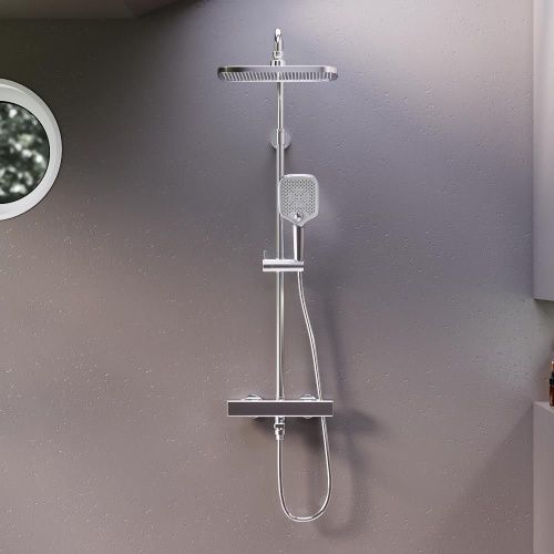 Душевая стойка Damixa Gala 953810000 настенная цвет хром - фото 4