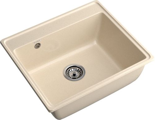 Кухонная мойка Granfest Vertex V-580 кашемир 60х50 цвет бежевый поверхность матовая - фото 2