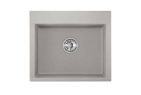 Кухонная мойка Granula 5804, БАЗАЛЬТ 60х50 цвет серый поверхность матовая