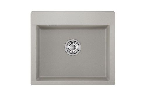 Кухонная мойка Granula 5804, БАЗАЛЬТ 60х50 цвет серый поверхность матовая - фото 2