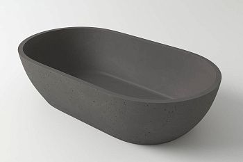 Раковина из искусственного камня Holbi MERCURY 2.02.009.44.4 60х40 накладная цвет серый