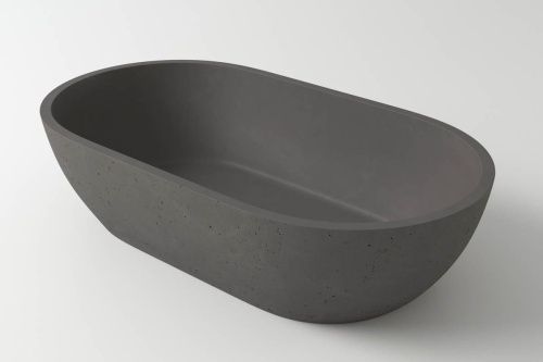 Раковина из искусственного камня Holbi MERCURY 2.02.009.44.4 60х40 накладная цвет серый