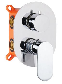 Смеситель для душа AQG Beta 01BET352CR встраиваемый в стену хром