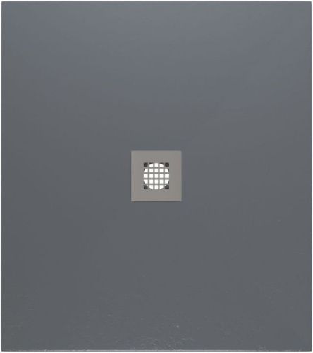 Душевой поддон из искусственного камня Allen Brau Priority 8.31001-BGM 90х80 серый без каркаса