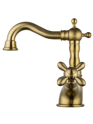 Смеситель Wonzon & Woghand Retro WW-88139020-BG на раковину золото - фото 2