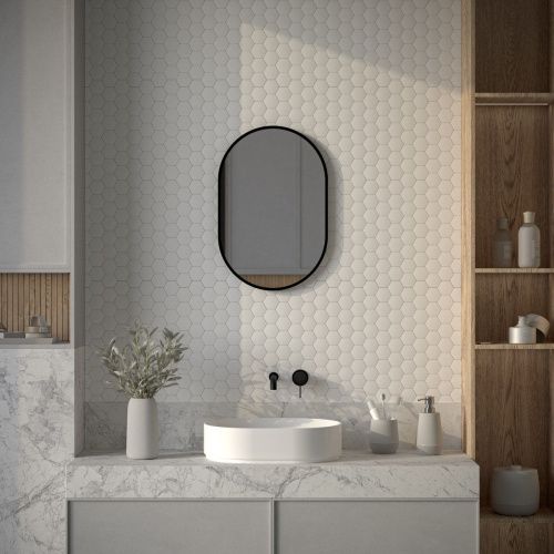 Зеркало с подсветкой Defesto AURA DF 2931 40х60 подвесное - фото 4