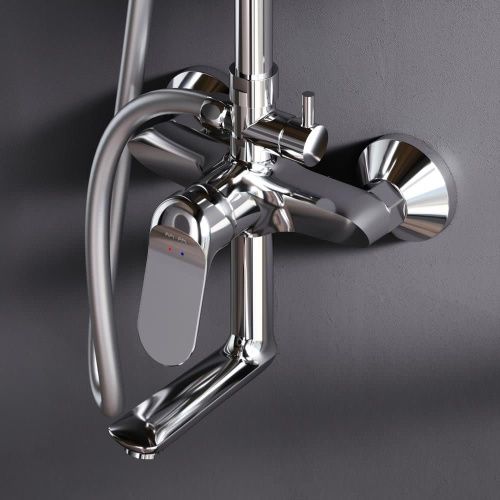 Душевая стойка Am.Pm Sunny F0785C900 настенная цвет хром - фото 4