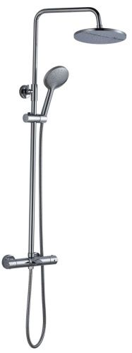 Душевая стойка BOCH MANN OGLIO TS BM9648 настенная цвет хром с термостатом - фото 2