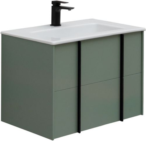 Тумба под раковину Allen Brau Reality 1.32004.CGM 70х50 подвесная цвет зеленый