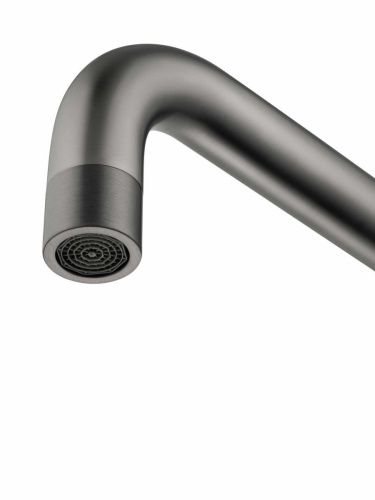 Смеситель для кухни Wonzon & Woghand WW-L1006-BGG на мойку серый - фото 3