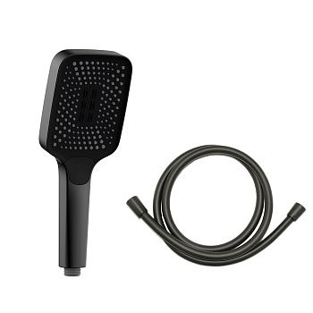 Душевой гарнитур Vincea  VSHN-41HMB настенный черный