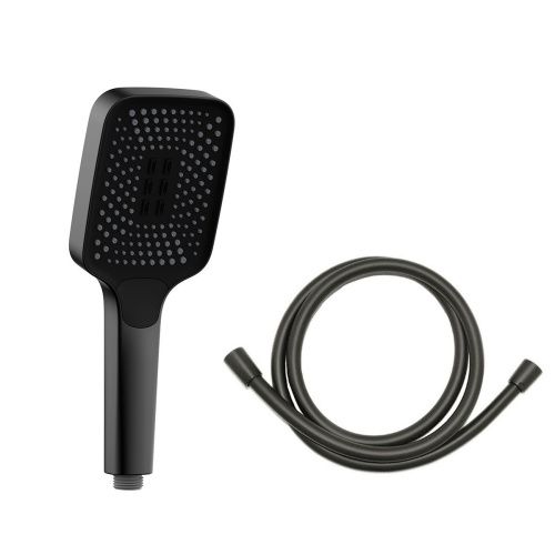 Душевая система Vincea VSFW-422T1MB встраиваемая в стену цвет черный с термостатом - фото 5