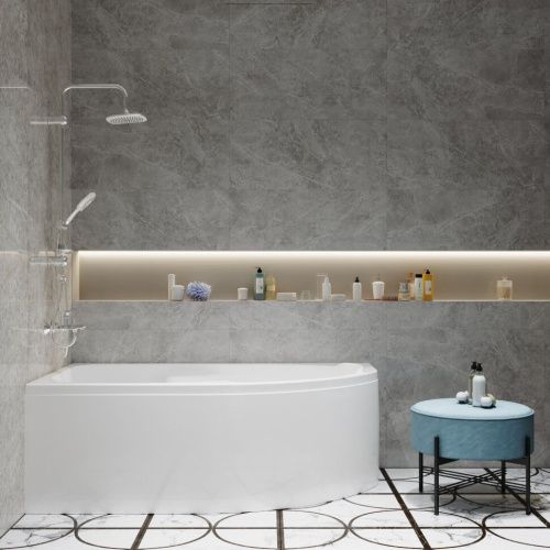 Ванна акриловая Тритон София Щ0000046115 170х95 пристенная асимметричная без каркаса - фото 5