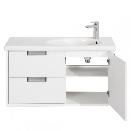 Тумба под раковину Roca Etna 7857302806 100х40 подвесная цвет белый