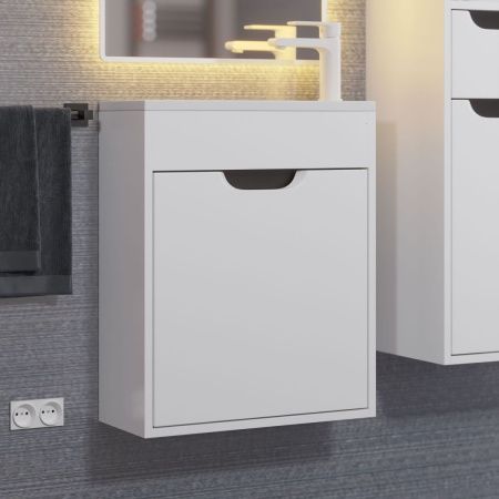 Тумба под раковину Uperwood Modul 2930205359 50х20 подвесная цвет белый