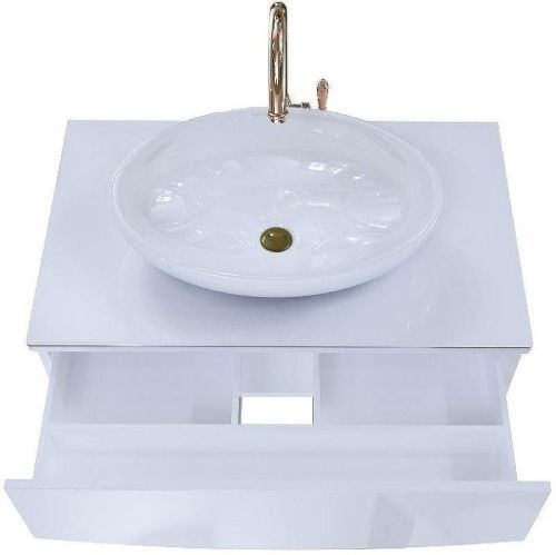 Тумба под раковину 1MarKa Nega Ц0000002813 80х50 цвет белый - фото 3