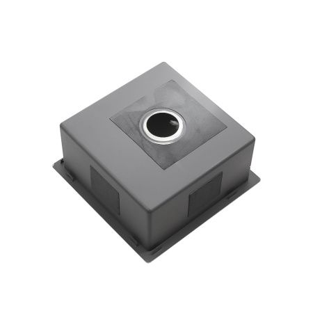 Кухонная мойка Melana ProfLine MLN-R4444H 45х45 цвет серый поверхность матовая